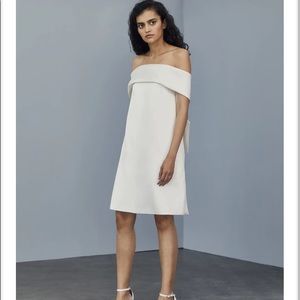 Amsale Bow Shift Dress